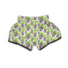 Wine Grape Print Pattern Muay Thai Boxing Shorts-grizzshop