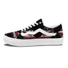 Wing Flag American Print Skate Shoes-grizzshop