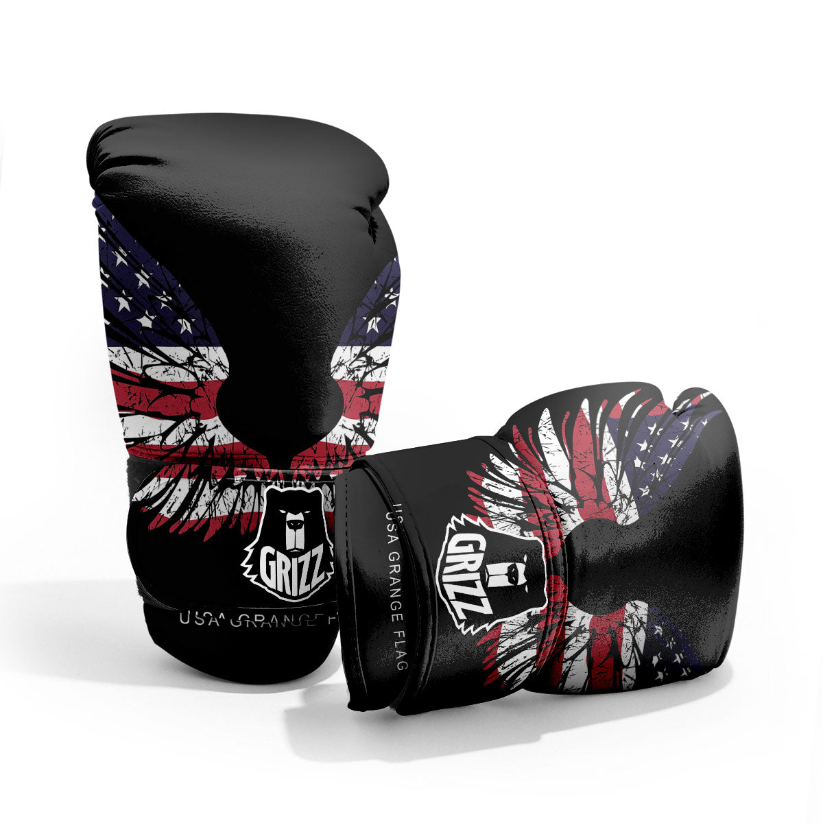 Wing Flag American Print Pro Boxing Glove