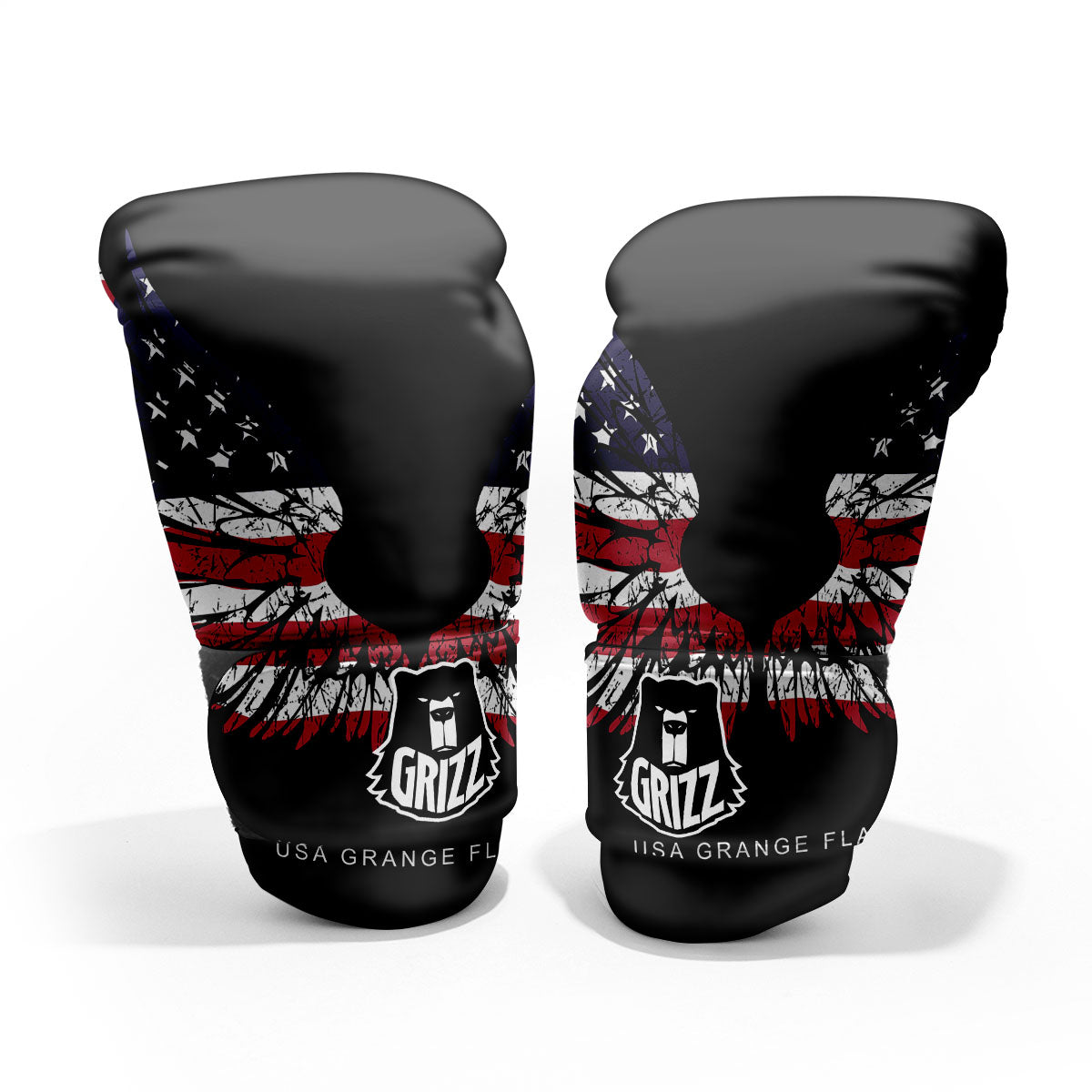 Wing Flag American Print Pro Boxing Glove