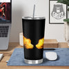 Wings Flame Print Tumbler-grizzshop