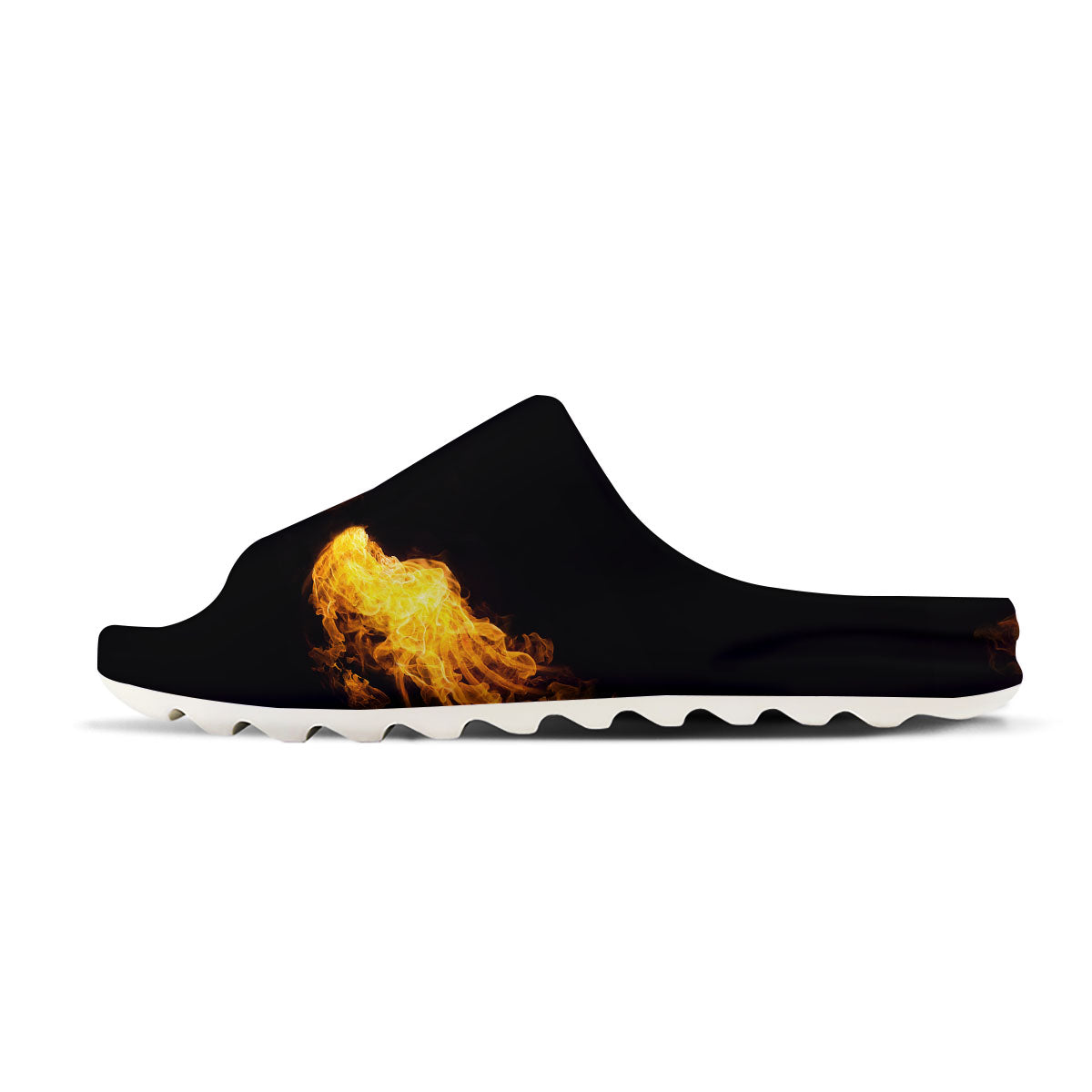 Wings Flame Print Sandals-grizzshop