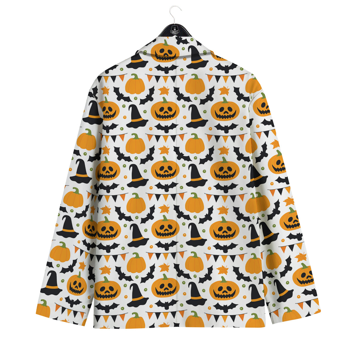 Witch Hat Halloween Print Pattern Men's Sport Coat-grizzshop