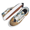 Wizard And Gate Print Skate Shoes-grizzshop