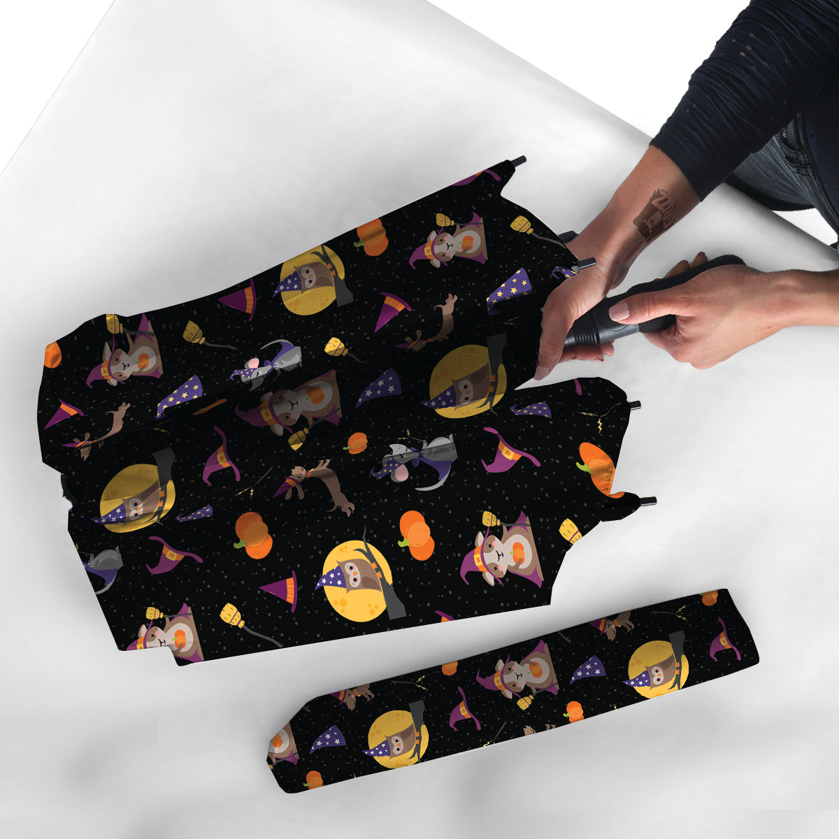 Wizard Animal Print Pattern Umbrella-grizzshop