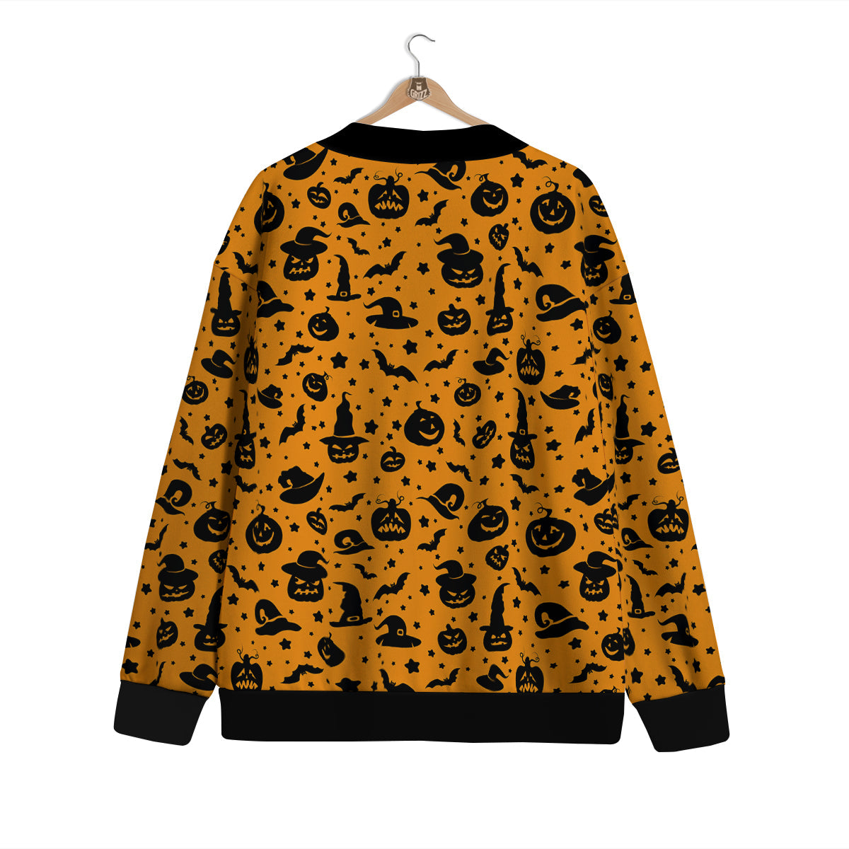 Wizard Halloween Print Pattern Cardigan-grizzshop