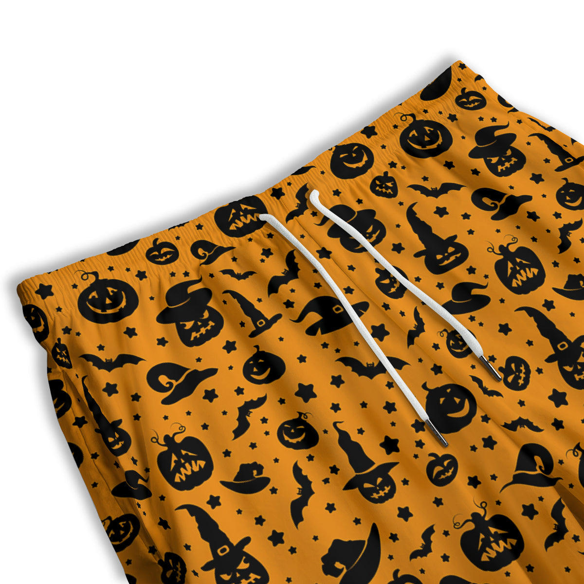 Wizard Halloween Print Pattern Men's Athletic Shorts