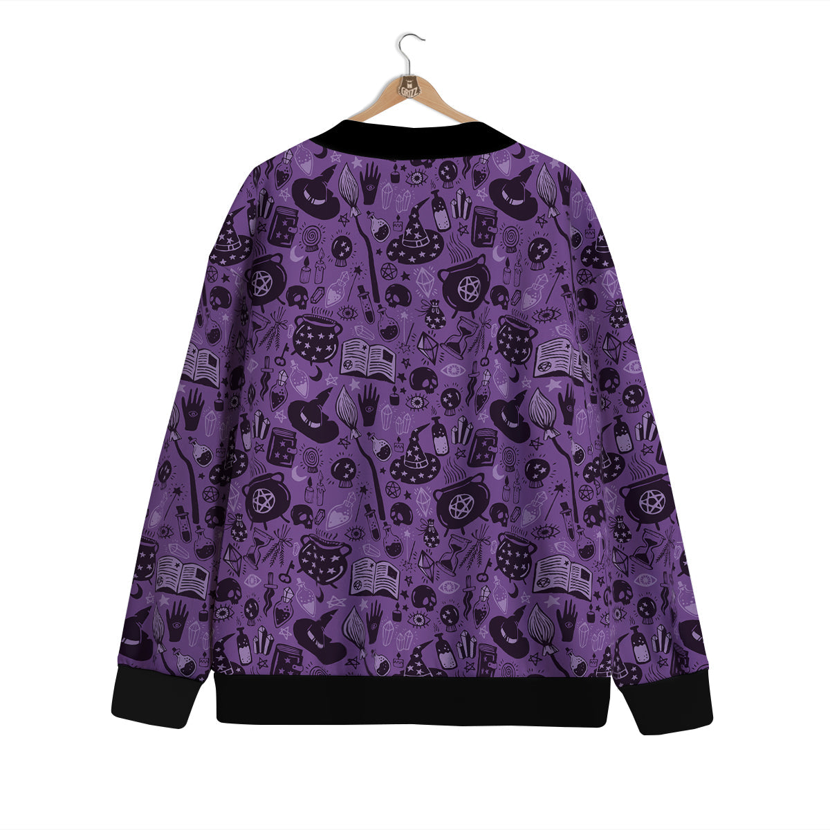 Wizard Magic Print Pattern Cardigan-grizzshop