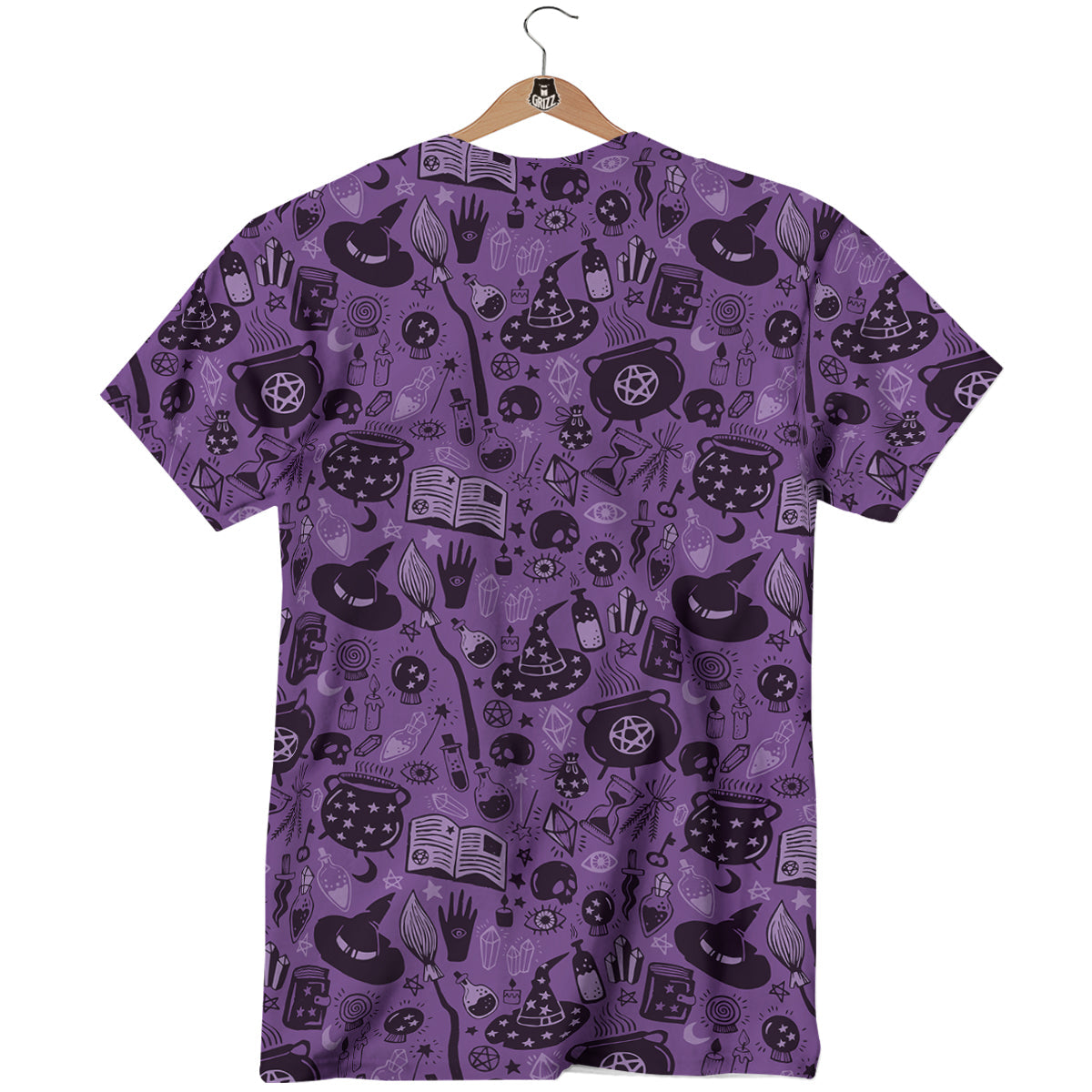 Wizard Magic Print Pattern T-Shirt-grizzshop