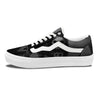 Wolf Black Demon Print Skate Shoes-grizzshop