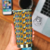 Wolf Head Yellow Tattoo Print Pattern Tumbler-grizzshop