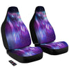 Wolf Spirit Aurora Howling Print Car Seat Covers-grizzshop