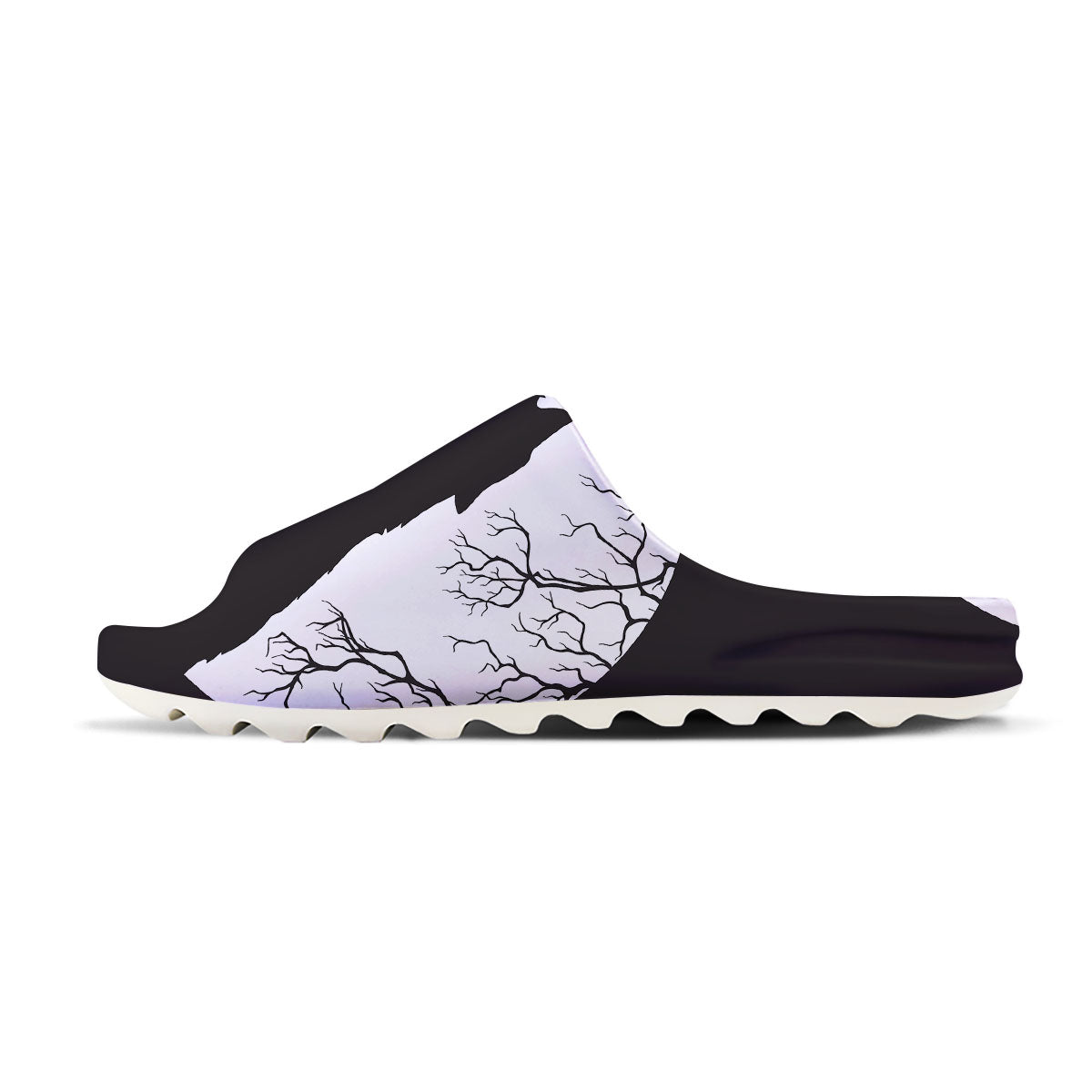 Wolf Spirit And Moon Print Sandals-grizzshop