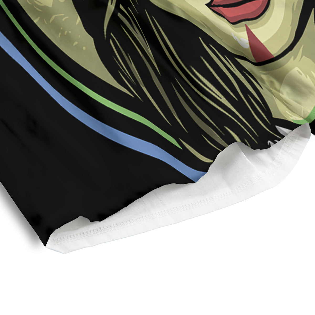 Woman Portrait Native Indian Print Men's Athletic Shorts