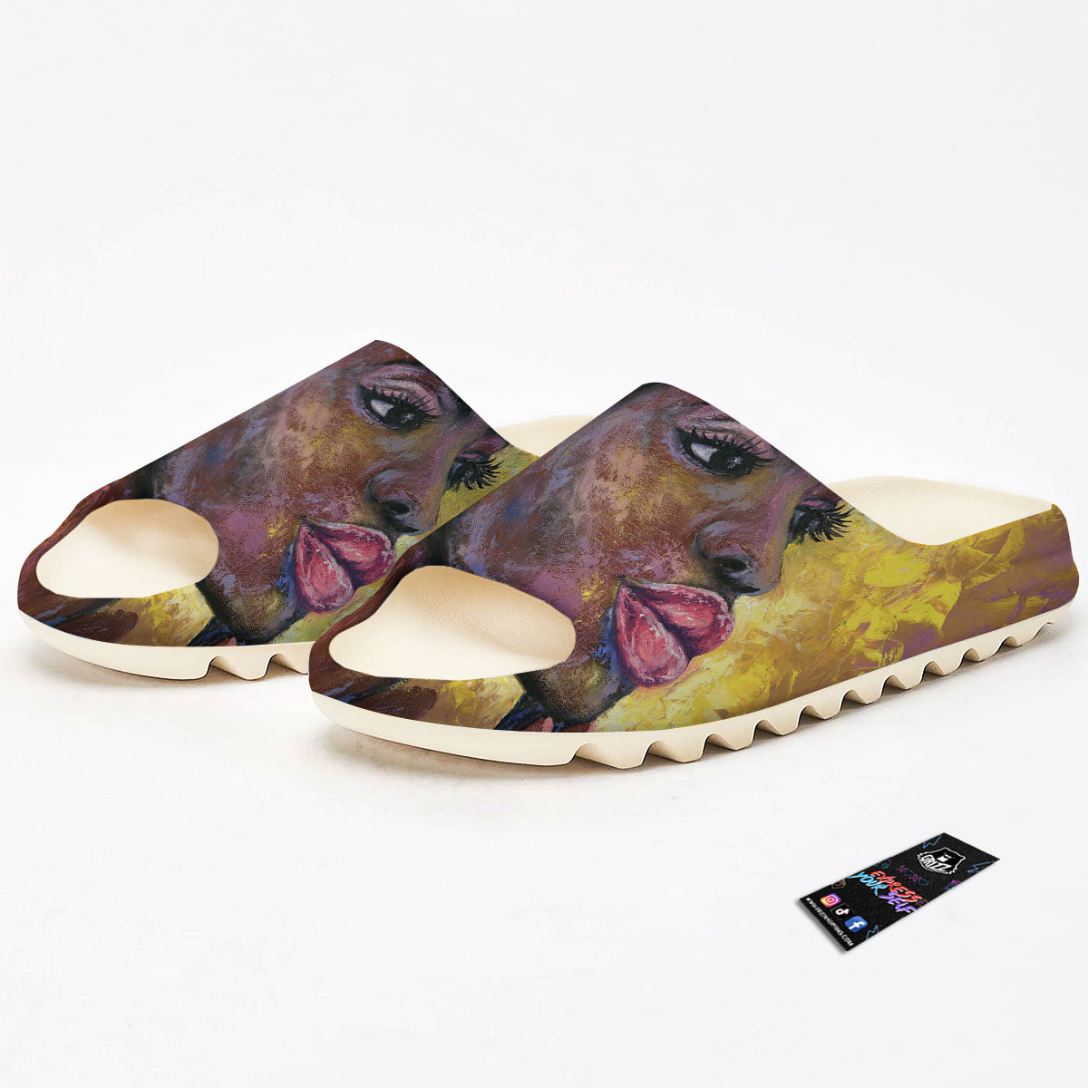 Woman African Print Sandals-grizzshop
