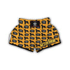 Woof Woof Schnauzer Dog Print Pattern Muay Thai Boxing Shorts-grizzshop