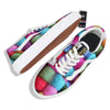 Wool Yarns Colorful Print Skate Shoes-grizzshop