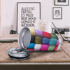 Wool Yarns Colorful Print Tumbler-grizzshop