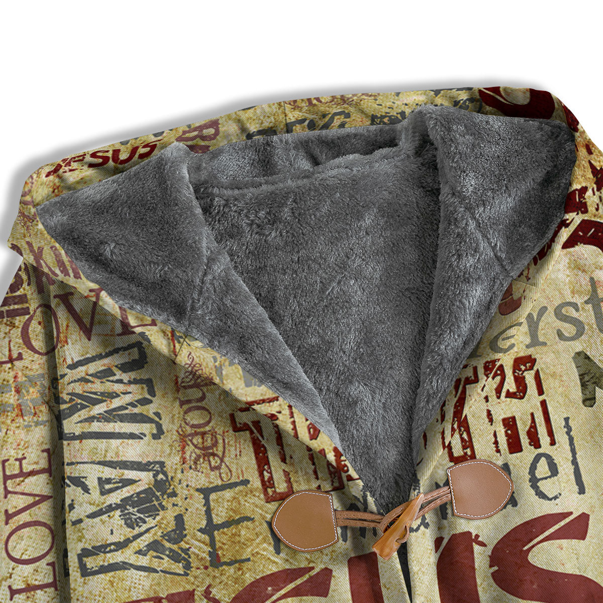 Words Old Religious Print Men's Windbreaker Jacket-grizzshop