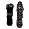 Worm And Apple Print Pattern Muay Thai Shin Guards-grizzshop