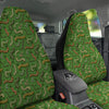 Worm Insect Green Print Pattern Car Seat Covers-grizzshop