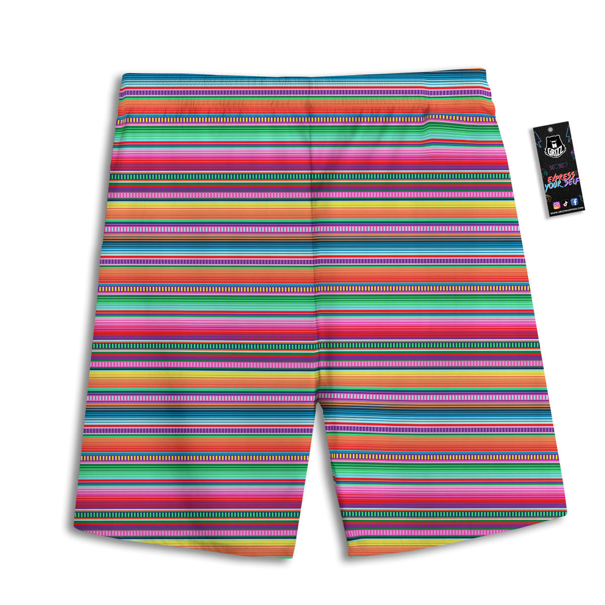 Wolf Spirit Night Forest Print Men's Athletic Shorts
