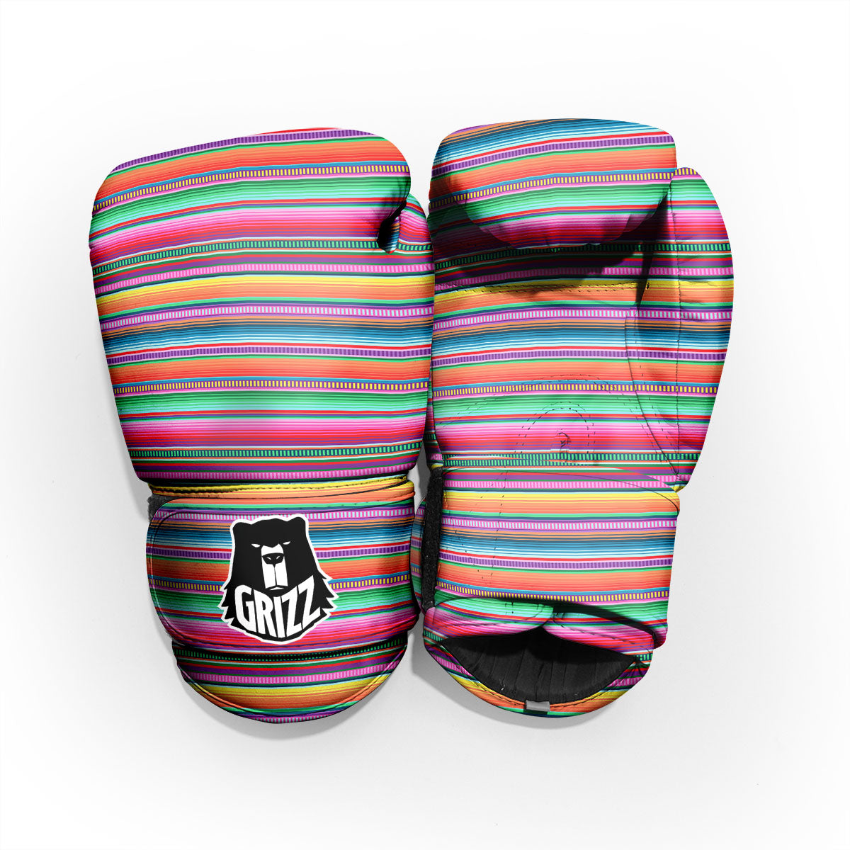Woven Ethnic Mexican Print Pattern Pro Boxing Glove