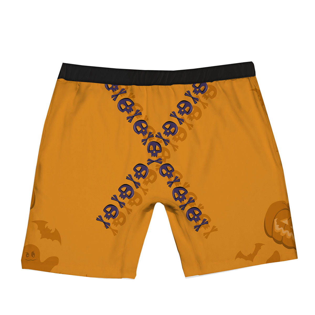 X Halloween Print Boxer Briefs-grizzshop