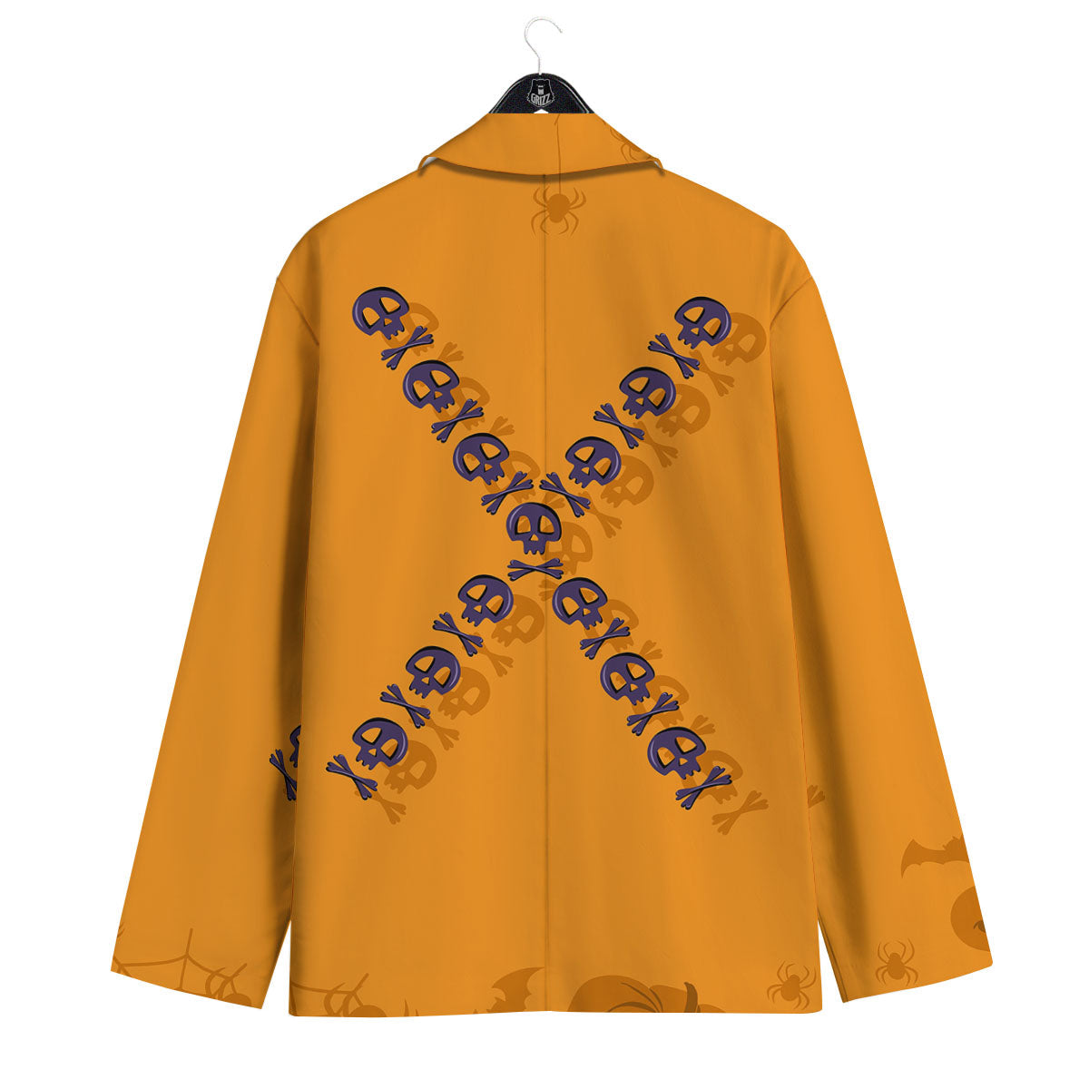 X Halloween Print Men's Sport Coat-grizzshop
