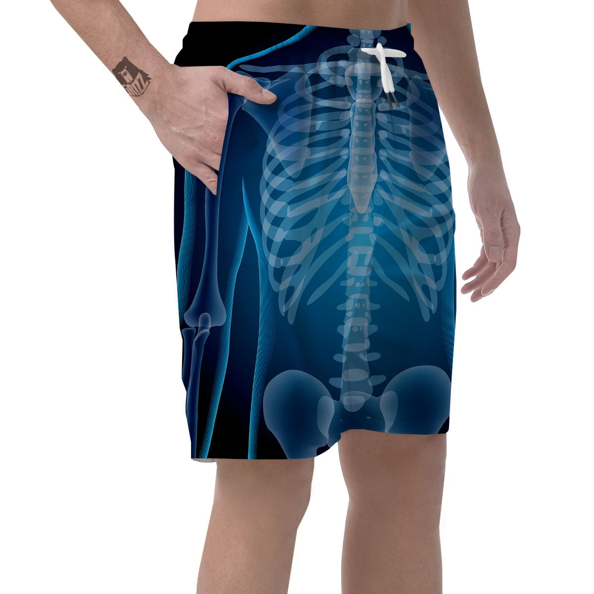 X-Ray Film Radiologist Print Men's Shorts-grizzshop