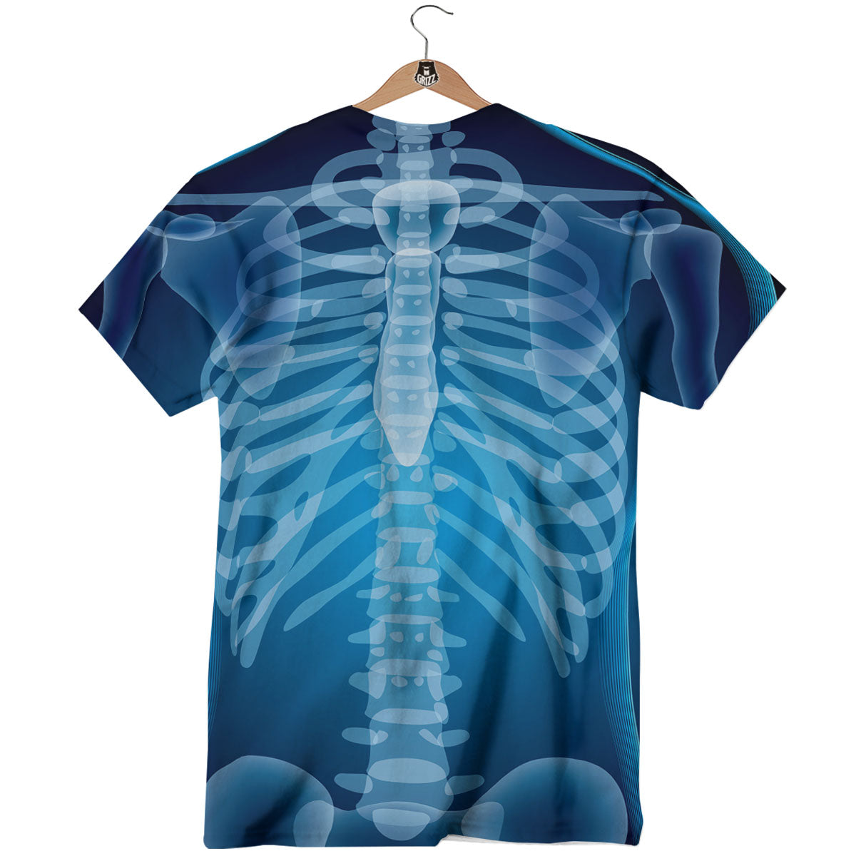 X-Ray Film Radiologist Print T-Shirt-grizzshop