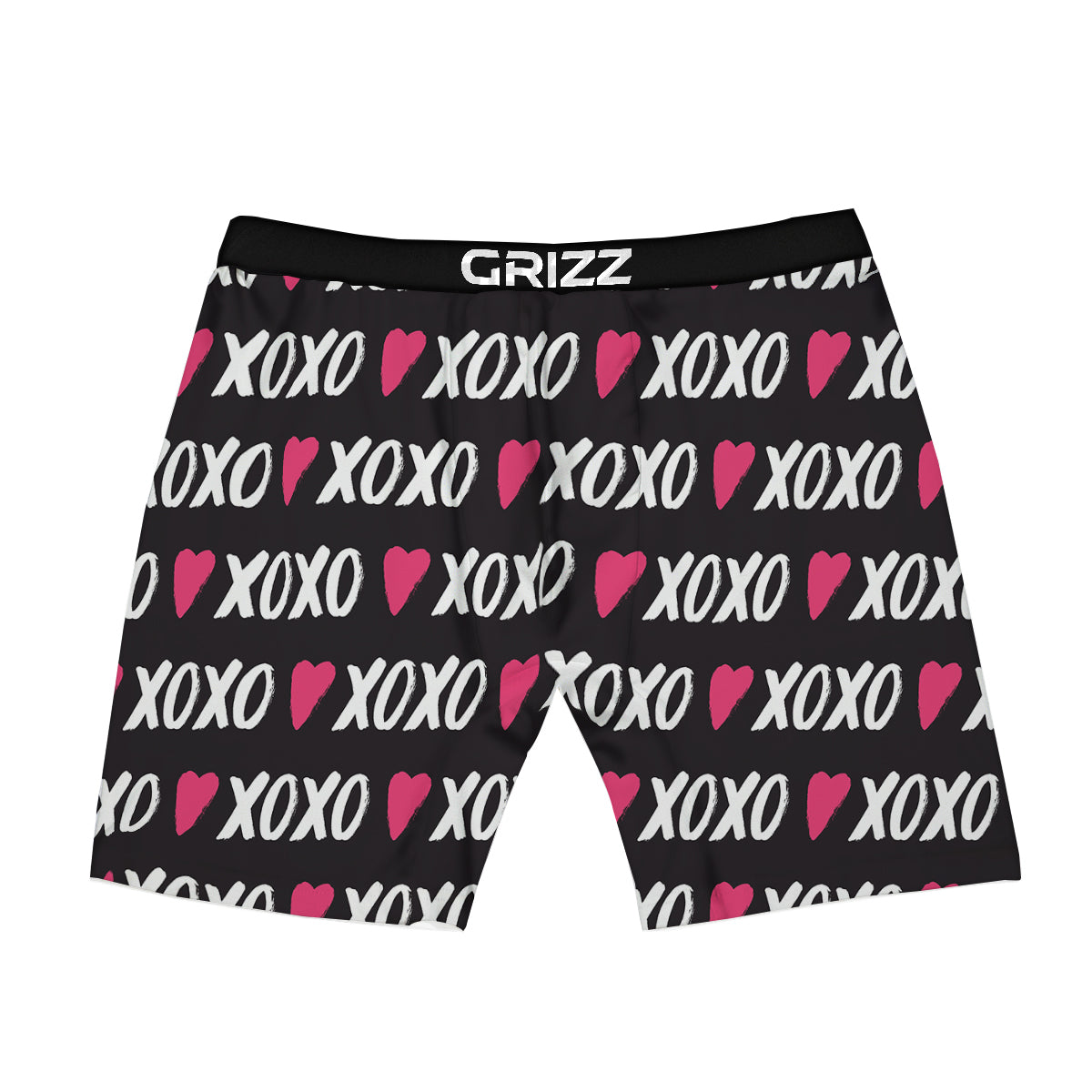 XOXO Valentine's Day Print Pattern Boxer Briefs-grizzshop