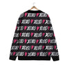 XOXO Valentine's Day Print Pattern Cardigan-grizzshop