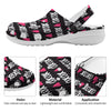 XOXO Valentine's Day Print Pattern Clog-grizzshop