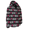 XOXO Valentine's Day Print Pattern Down Jacket-grizzshop