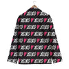 XOXO Valentine's Day Print Pattern Men's Blazer-grizzshop