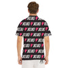 XOXO Valentine's Day Print Pattern Men's Golf Shirts-grizzshop