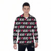 XOXO Valentine's Day Print Pattern Men's Long Sleeve Shirts-grizzshop