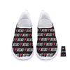 XOXO Valentine's Day Print Pattern Nurse Shoes-grizzshop