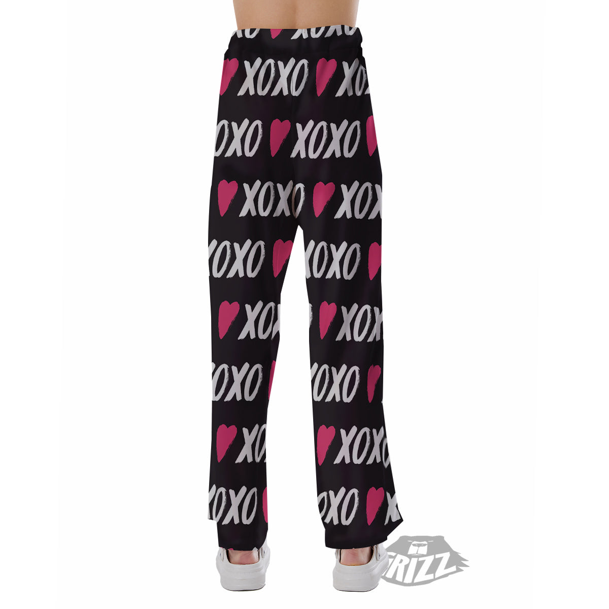 XOXO Valentine's Day Print Pattern Pajama Pants-grizzshop