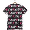 XOXO Valentine's Day Print Pattern T-Shirt-grizzshop