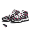XOXO Valentine's Day Print Pattern White Bball Shoes-grizzshop