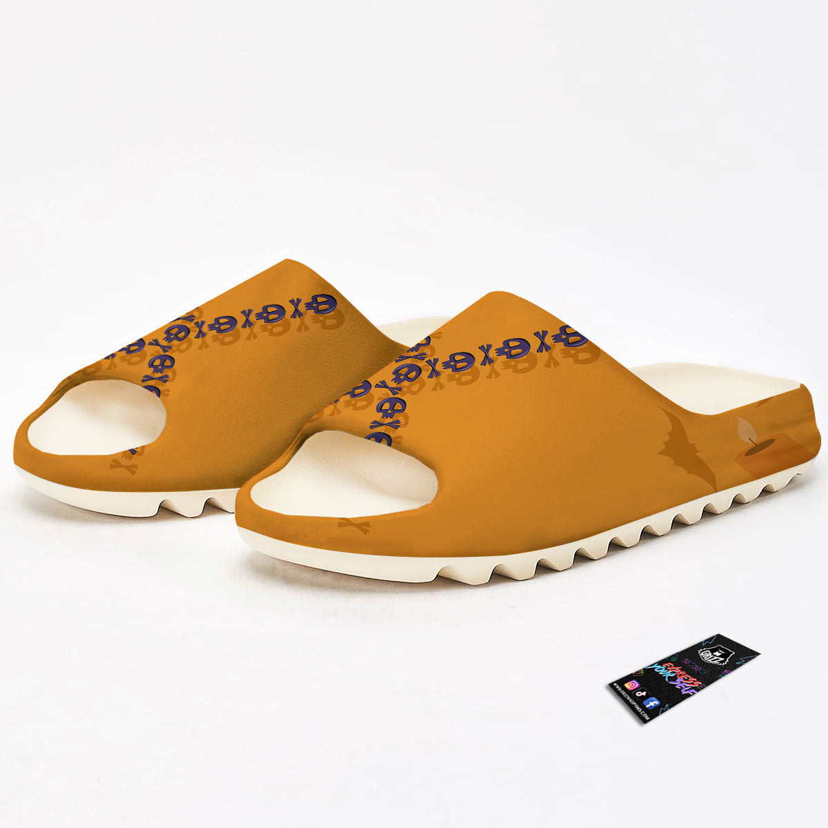 X Halloween Print Sandals-grizzshop