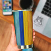 Yarn Colorful Print Tumbler-grizzshop