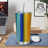 Yarn Colorful Print Tumbler-grizzshop