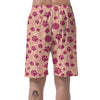 Yarn Paw Print Men's Shorts-grizzshop