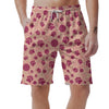 Yarn Paw Print Men's Shorts-grizzshop