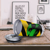 Yellow And Green Helmet Print Tumbler-grizzshop