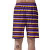 Yellow And Purple Mexican Baja Men's Shorts-grizzshop