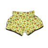 Yellow Avocado Muay Thai Boxing Shorts-grizzshop